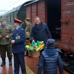 Pociąg Repatriantów kolejny raz odwiedził Powiat Kępiński.