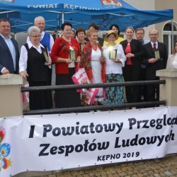 I Powiatowy Przegląd Zespołów Śpiewaczych.