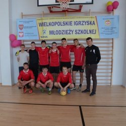 Reprezentacja ZSP Nr 3 w Krotoszynie- VI miejsce w Finale Rejonu Kaliskiego w Futsalu