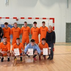 Reprezentacja ZSP Nr 1 w Kępnie-Mistrzowie Rejonu Kaliskiego w Futsalu