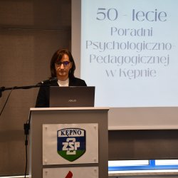 Dyrektor Poradni Psychologiczno-Pedagogicznej w Kępnie Elwira Leśniewicz-Drzazga