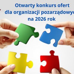 Otwarty konkurs ofert dla organizacji pozarządowych