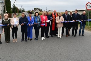 Otwarcie przebudowanej drogi powiatowej w Kierznie
