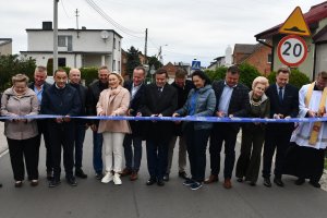 Otwarcie wyremontowanej drogi powiatowej w Świbie
