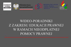 Wideo-poradniki z zakresu edukacji prawnej